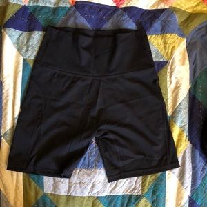 Offline by Aerie Black Hi-Rise Bike Shorts